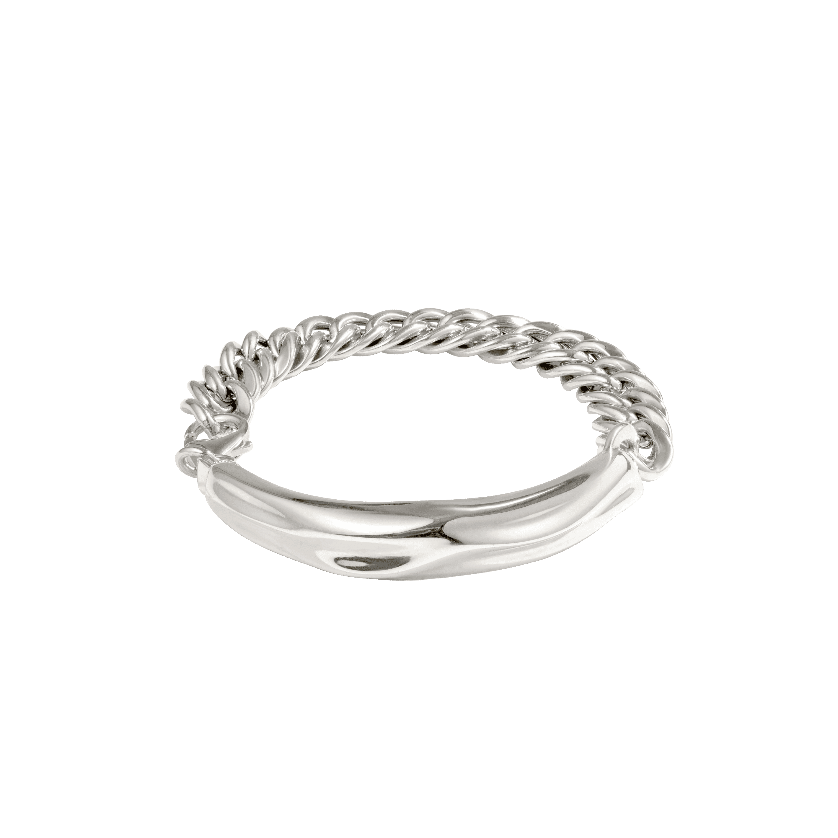 FlowChain Bracelet Silver 8